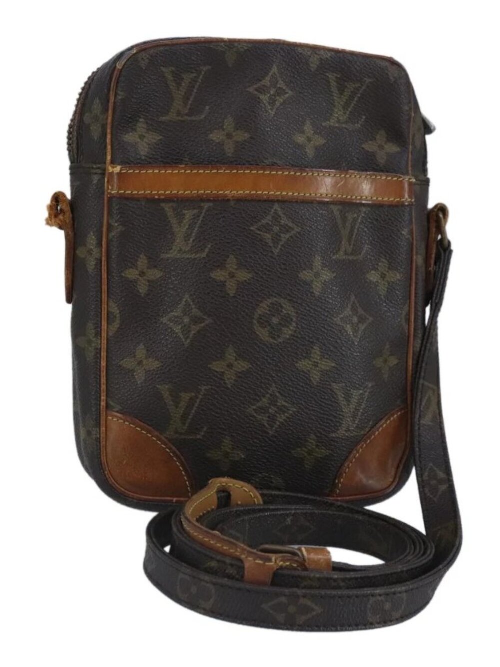 LOUIS VUITTON Monogram Danube Shoulder Bag M45266 LV Auth